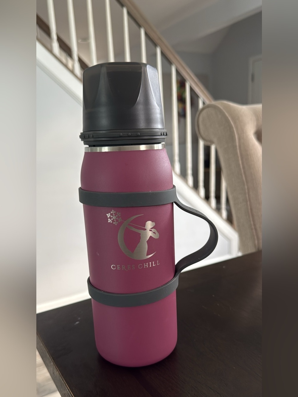 Ceres Chill Insulated Water Bottle - Magenta